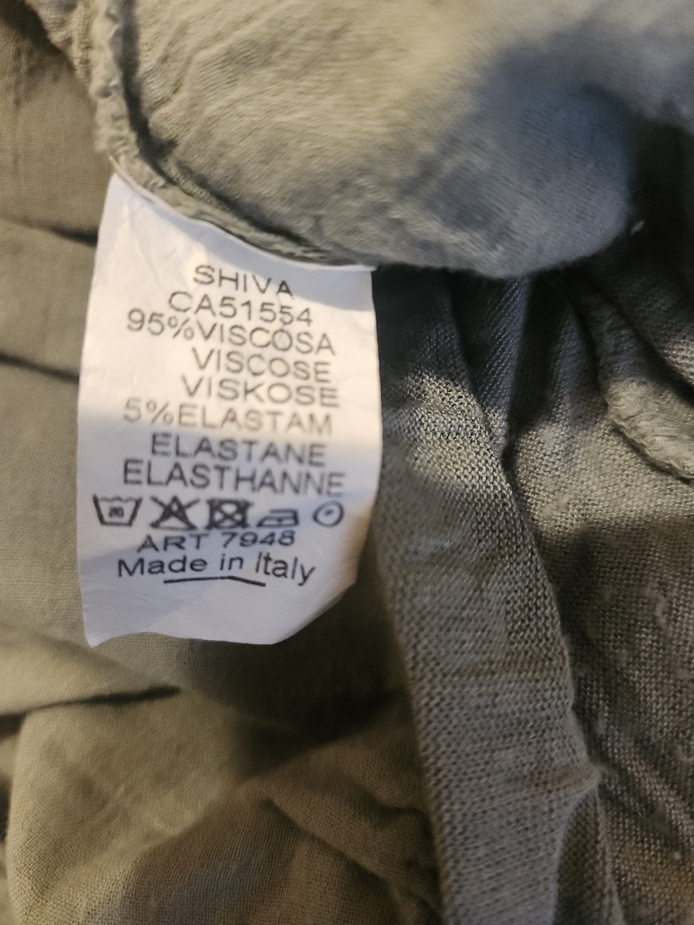 Embroidered Sleeveless Sheer Drese in Sage Green - Picture 8 of 8